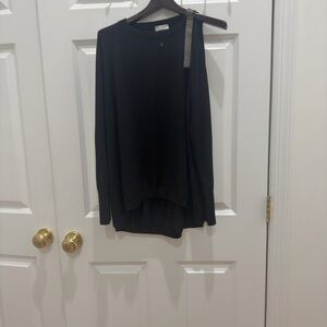 Brunello Cucinelli Black Cashmere Sweater